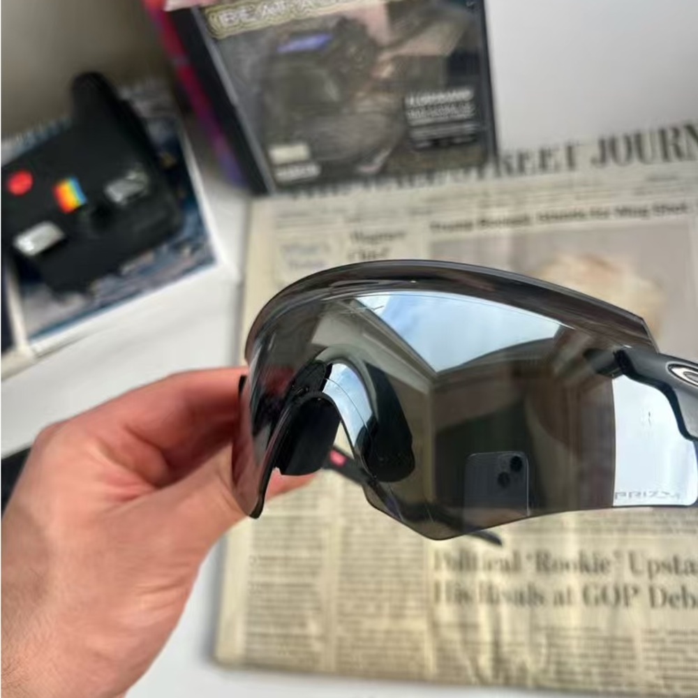 Oakley Gray Shield Sunglasses - image 2